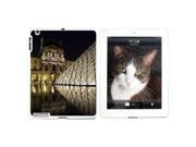 Louvre Museum Paris France Snap On Hard Protective Case for Apple iPad 2 3 4 White