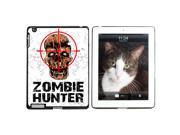 Zombie Hunter Hunting Response Biohazard Snap On Hard Protective Case for Apple iPad 2 3 4 Black