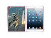 F 15 Fighter Jet Deploying Flares Snap On Hard Protective Case for Apple iPad Mini Pink