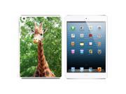 Giraffe Snap On Hard Protective Case for Apple iPad Mini White