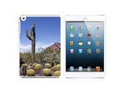 Saguaro Cactus National Park Arizona Snap On Hard Protective Case for Apple iPad Mini White