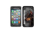 Doberman Pinscher Red On Gray Grey Dog Pet Protective Skin Sticker Case for Apple iPhone 3G 3GS Set of 2