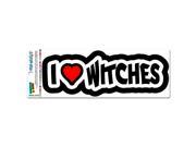 I Love Heart Witches MAG NEATO S™ Automotive Car Refrigerator Locker Vinyl Magnet