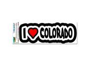 I Love Heart Colorado MAG NEATO S™ Automotive Car Refrigerator Locker Vinyl Magnet