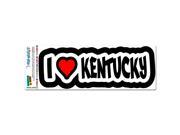 I Love Heart Kentucky MAG NEATO S™ Automotive Car Refrigerator Locker Vinyl Magnet