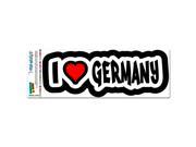 I Love Heart Germany MAG NEATO S™ Automotive Car Refrigerator Locker Vinyl Magnet