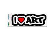 I Love Heart Art MAG NEATO S™ Automotive Car Refrigerator Locker Vinyl Magnet