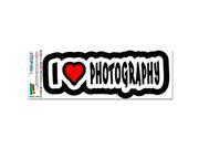 I Love Heart Photography MAG NEATO S™ Automotive Car Refrigerator Locker Vinyl Magnet