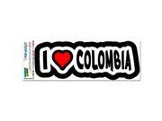 I Love Heart Colombia MAG NEATO S™ Automotive Car Refrigerator Locker Vinyl Magnet