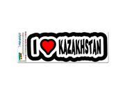 I Love Heart Kazakhstan MAG NEATO S™ Automotive Car Refrigerator Locker Vinyl Magnet