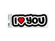 I Love Heart You MAG NEATO S™ Automotive Car Refrigerator Locker Vinyl Magnet