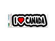 I Love Heart Canada MAG NEATO S™ Automotive Car Refrigerator Locker Vinyl Magnet