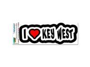 I Love Heart Key West Florida MAG NEATO S™ Automotive Car Refrigerator Locker Vinyl Magnet