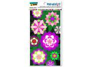 Geometric Flowers Magenta Mint Lime - Floral MAG-NEATO'Sâ„¢ Automotive Car Refrigerator Locker Vinyl Magnet Geometric Flowers Magenta Mint Lime - Floral MAG-NEATO'Sâ„¢ Automotive Car Refrigerator Locker Vinyl Magnet