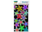 Pinwheel Flowers Black MAG NEATO S™ Automotive Car Refrigerator Locker Vinyl Magnet