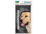 Yellow Labrador Retriever Gray Grey Dog Pet MAG NEATO S™ Automotive Car Refrigerator Locker Vinyl Magnet