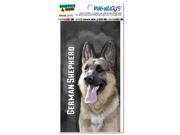German Shepherd GSD Dog Pet Gray Background MAG NEATO S™ Automotive Car Refrigerator Locker Vinyl Magnet