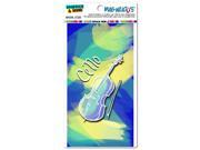 Cello Musical Instrument Music Strings Band Orchestra Blue Yellow MAG NEATO S™ Automotive Car Refrigerator Locker Vinyl Magnet