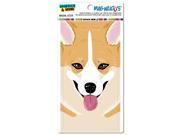Pembroke Welsh Corgi Yellow Dog Pet Full Face MAG NEATO S™ Automotive Car Refrigerator Locker Vinyl Magnet