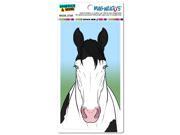 Horse Black Paint Pinto Medicine Hat MAG-NEATO'Sâ„¢ Automotive Car Refrigerator Locker Vinyl Magnet Horse Black Paint Pinto Medicine Hat MAG-NEATO'Sâ„¢ Automotive Car Refrigerator Locker Vinyl Magnet