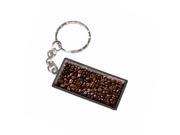 Coffee Beans Keychain Key Chain Ring