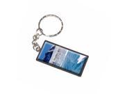 Antarctica South Pole Ice Flows Keychain Key Chain Ring
