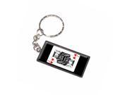 Playing Cards Jack of Hearts Poker Keychain Key Chain Ring