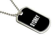 Sydney - Name Military Dog Tag Luggage Keychain Sydney - Name Military Dog Tag Luggage Keychain