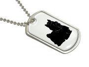 Yorkshire Terrier - Military Dog Tag Luggage Keychain Yorkshire Terrier - Military Dog Tag Luggage Keychain