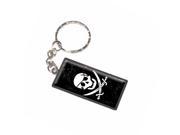 Aircraft Carrier Launch Keychain Key Chain Ring