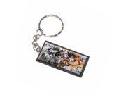 Jigsaw Puzzle Pieces Jig Saw Game Hobby Keychain Key Chain Ring