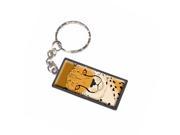 Cheetah Safari Big Cat Keychain Key Chain Ring