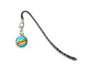 Hot Dog of Awesomeness Metal Bookmark Page Marker with Charm