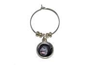 Chimpanzee Chimp Ape Monkey Wine Glass Charm Drink Stem Marker Ring