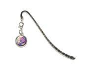 French Horn Player Band Orchestra Instrument Music Metal Bookmark Page Marker with Charm