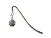 Ferret Weasel Metal Bookmark Page Marker with Charm