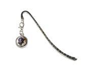 Common House Fly Faceted Eyes Metal Bookmark Page Marker with Charm