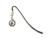 Are You Ready For A Zombie Attack Uncle Sam Metal Bookmark Page Marker with Charm