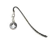 Siberian Husky Face Dog Pet Metal Bookmark Page Marker with Charm