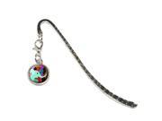 Circus Elephant Metal Bookmark Page Marker with Charm