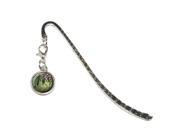 Asian Tiger Mosquito Bug Metal Bookmark Page Marker with Charm