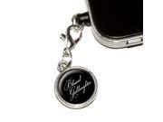 Blessed Goddaughter on Black Universal Fit 3.5mm Earphone Headset Jack Charm Anti Dust Plug fits Mobile Cell Phone iPhone iPod iPad Galaxy