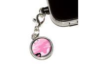 Pink Camouflage Army Soldier Universal Fit 3.5mm Earphone Headset Jack Charm Anti Dust Plug fits Mobile Cell Phone iPhone iPod iPad Galaxy