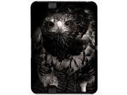 Hawk on Black and White Raptor Avian Snap On Hard Protective Case for Amazon Kindle Fire HD 7in Tablet