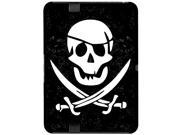 Pirate Skull Crossed Swords Snap On Hard Protective Case for Amazon Kindle Fire HD 7in Tablet