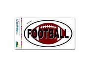 Football Team Sports Euro Oval MAG NEATO S™ Automotive Car Refrigerator Locker Vinyl Magnet