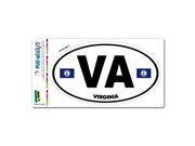 Virginia State Flag - VA Euro Oval MAG-NEATO'Sâ„¢ Automotive Car Refrigerator Locker Vinyl Magnet Virginia State Flag - VA Euro Oval MAG-NEATO'Sâ„¢ Automotive Car Refrigerator Locker Vinyl Magnet