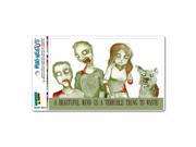 Zombie Family Beautiful Mind Terrible Waste - Undead Awesome MAG-NEATO'Sâ„¢ Automotive Car Refrigerator Locker Vinyl Magnet Zombie Family Beautiful Mind Terrible Waste - Undead Awesome MAG-NEATO'Sâ„¢ Automotive Car Refrigerator Locker Vinyl Magnet