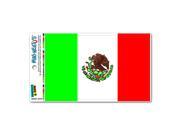 Mexico Flag MAG NEATO S™ Automotive Car Refrigerator Locker Vinyl Magnet
