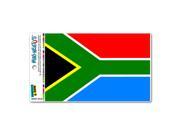 South Africa Flag MAG NEATO S™ Automotive Car Refrigerator Locker Vinyl Magnet